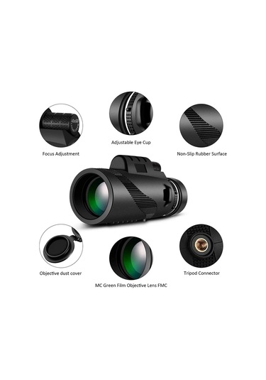 5000m Zoom Hd Mini Katlanır Avcılık Ve Kamp Dürbünü 1