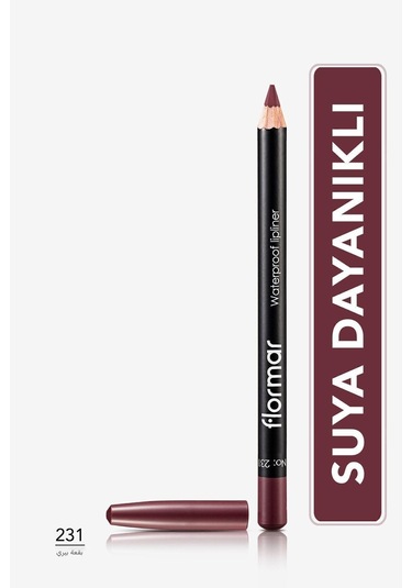 Flormar Dudak Kalemi - Waterproof Lipliner 231 Berry Stain 8690604111312