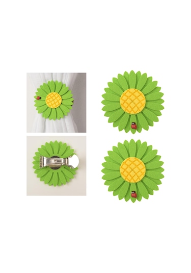 Suntek Magideal 1 Çift Örtü Kravat Arkalıkları Pencere Yeşil-klip