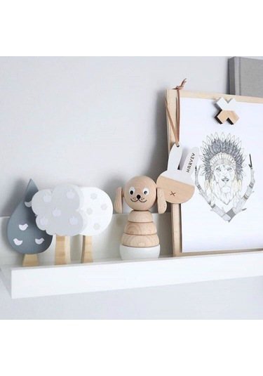 Sones Ahşap Ağaç Üç Parçalı Set Yapı Süslemeleri Fotoğrafçılık Aksesuarları Çocuk Odası Dekorasyonu Set 3 Diğer