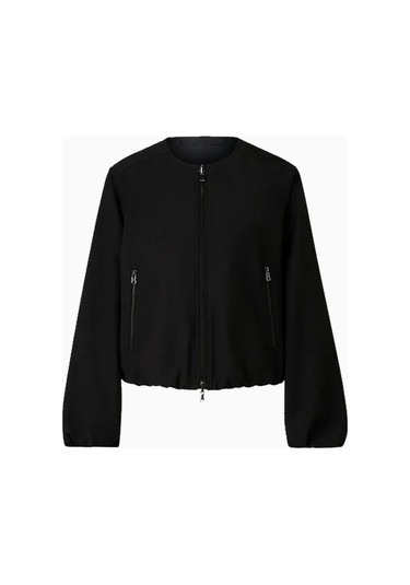 Bogner Yuma Çift Taraflı Blouson Jersey - Teknik Kadın Ceket Siyah