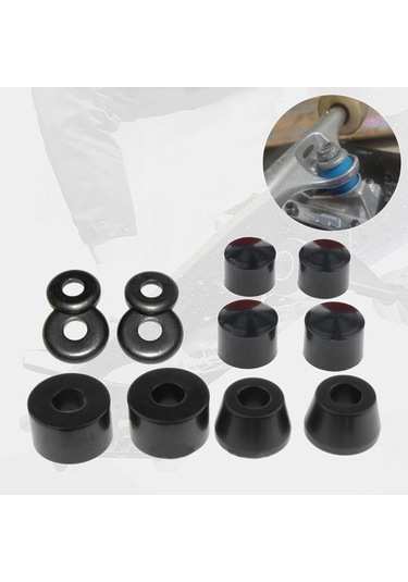 Homyl Kaykay Burcu Yedek Bardak Yıkayıcılar Longboard Siyah Siyah Çok Renkli