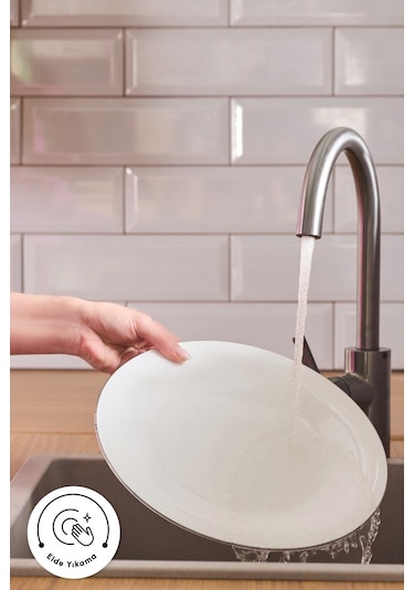 Karaca  Fine Pearl Fame 55 Parça 12 Kişilik Yemek Takımı Platin