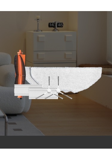 Ezvız Re4/re5 & Re47re5 Plus Aksesuar Paketi Ana Fırca-yan Fırca-mop-filtre