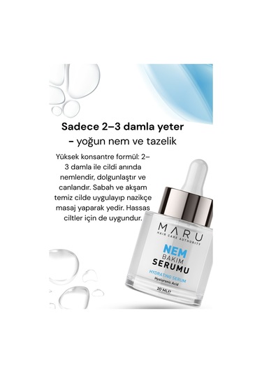 Maru Nem Serumu Hyaluronik Asit 20 ML