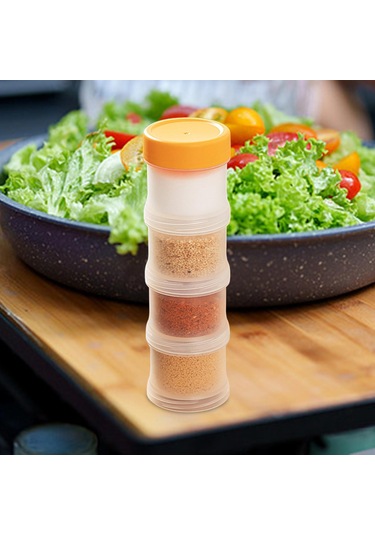 Suntek Taşınabilir Açık Kavanoz Kompakt Yüksek-4-seviye Sarı