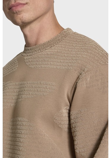 Emporio Armani Erkek Sweat Em002900 Af10013 F6130 Kahve Kahve