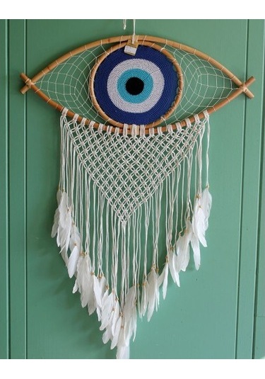 Rüya Kapanı Dream Catcher Model 13 Çok Renkli