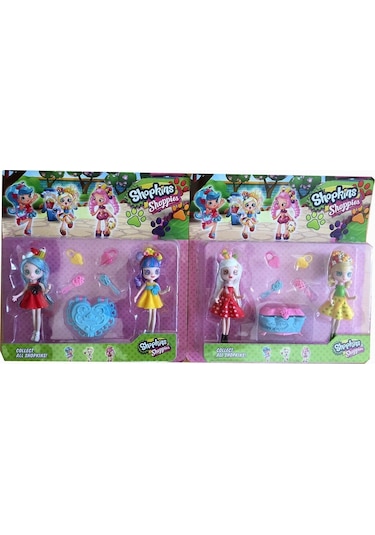 Cicibici-Cici Kızlar; 4 Adet Figür ve Aksesuarları