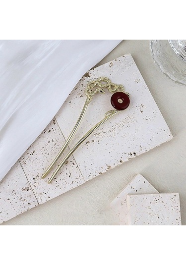 Narin Saç Çubuğu Zarif Yılanlar Saç Takısı Yılan Takısı Çin Geleneksel Dekoratif Saç Takısı Gümüş Çift Yılan Çok Renkli