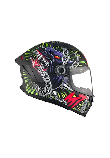 Mt Kask Stinger 2 Akın A3 Mat Kırmızı - Siyah