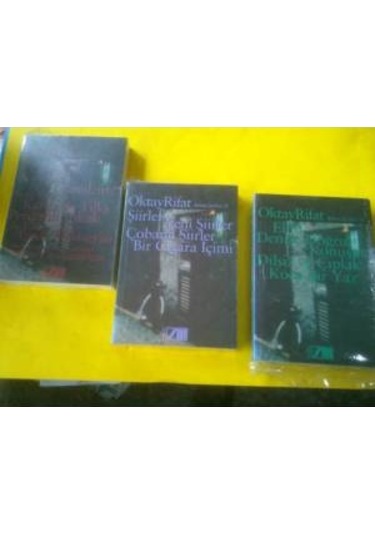 Oktay Rifat Bütün Şiirleri Cilt 1-2-3 Takım