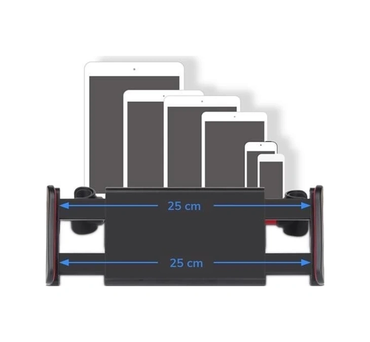 İpek Yıldızı Oto Koltuk Arkası Telefon Tablet Tutucu Ayarlanabilir 360 Derece Dönebilen Pratik Stan