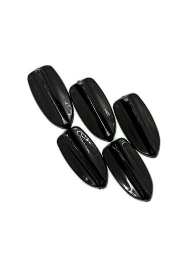 Fiat Fiorino Uyumlu Balık Sırtı Mini Süs Anten Siyah 5'li Fs