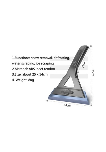 Wondernest Ve Temizleme Sones Sbt-4107 Otomobil Kar Küreği, Buz Kazıyıcı, Buzdolabı Çözme Fonksiyonlu 0