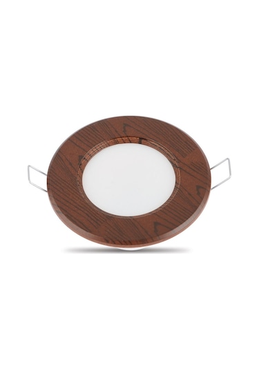 Nisa Luce 5w Led Spot Armatür Ceviz Kasa Eamp060/c Ahşap