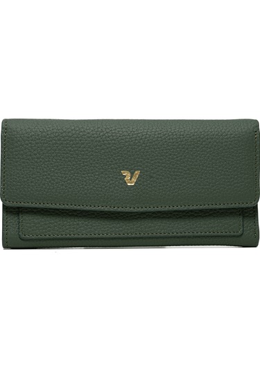 Green Cüzdan & Kartlık Kadın Diğer 2801 Roncato Flother Skın Wallet Green