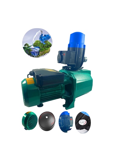 Deko Turkey 1 HP Otomatik Sistem Jet Basınçlı Hidrofor Su Pompası 1Hp