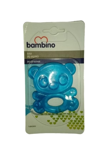 Bambino Figürlü Sulu Diş Kaşıyıcı P0658 - Mavi