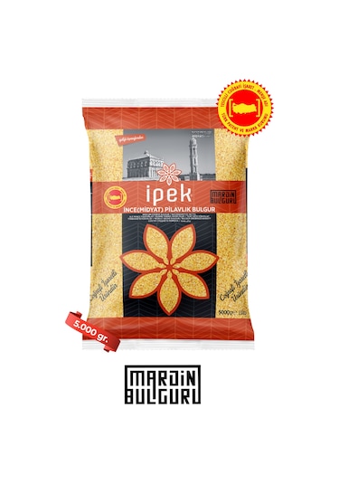 İpek Bulgur İnce Midyat Pilavlık Bulgur 5 KG