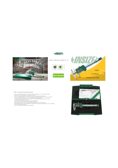 Insize 1111-100A Dijital Mini Kumpas