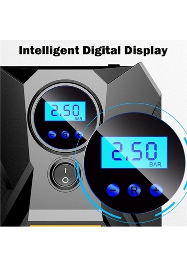 Xianwen Jialan Dijital Araba Şişme Pompa Elektrikli Lastik Hava