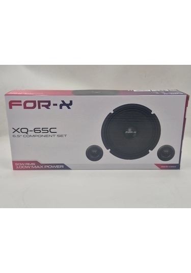 For-x 16cm Component Hoparlör - For-x Xq-65c 16cm Mid Takımı - For-x Komponent Hoparlör Seti