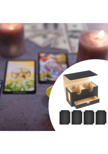 Suntek Kart Güverte Kutusu Oyun Kartı Kılıfı Oyuncak İç-haki