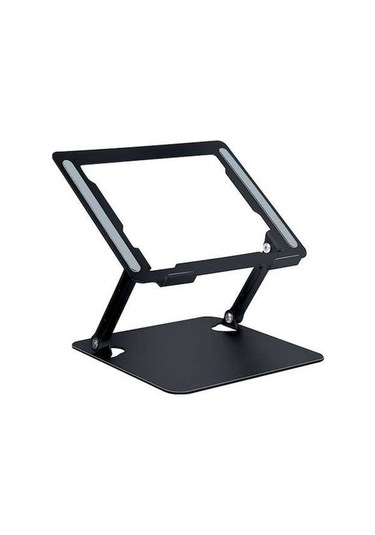 Ebitda Kaliteli Alüminyum Masaüstü Dizüstü Bilgisayar Braketi - Katlanabilir, 17,3 İnç, Gri