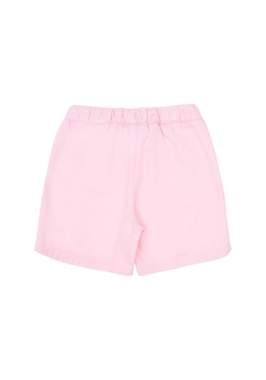 U.S. Polo Assn. Kız Çocuk Açık Pembe Pamuk Dokuma Şort 50306421-VR078