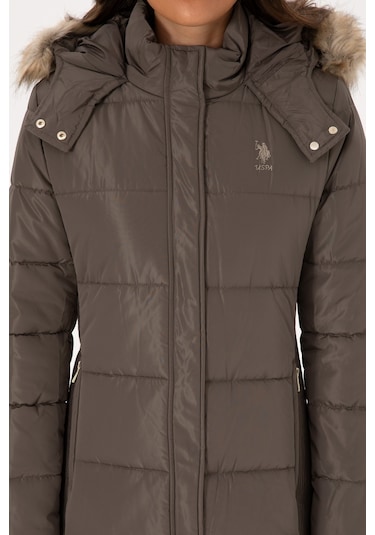 U.s. Polo Assn. Kadın Vizon Kaban 50308001-vr052 Vizon