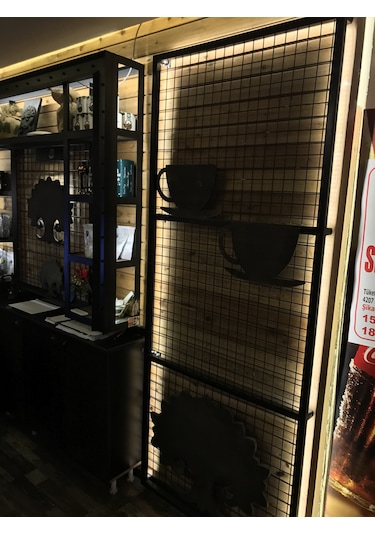 SİYAH BOYALI 100x200 CM DEKORASYON TELİ