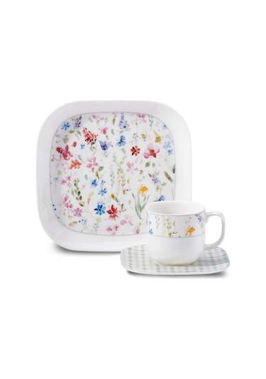 Korkmaz Kappa Collection 28 Parça Kahvaltı Takımı A8690 Çok Renkli