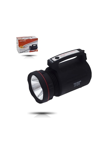 Gs-8006 Parlak Ledli Taşınabilir Şarj Edilebilir El Feneri 15w