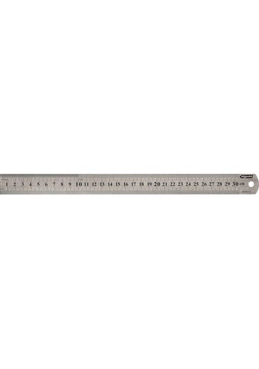 Bigpoint BP360-03 Çelik Cetvel 30 CM Metal