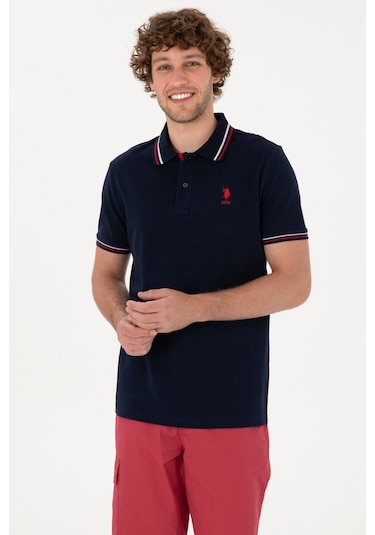 U.s. Polo Assn. Erkek Lacivert Tişört Basic 50306011-vr033 Lacivert
