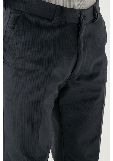 Buratti Normal Bel Regular Fit Düz Paça Erkek Kadife Pantolon 645Merlin Antrasit Buratti Normal Bel Regular Fit Düz Paça Erkek Kadife Pantolon 645Merlin Antrasit