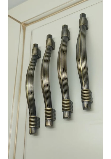 F Furnitura Mobilya Kolu 128 Mm 438801562 Bronz Rengi
