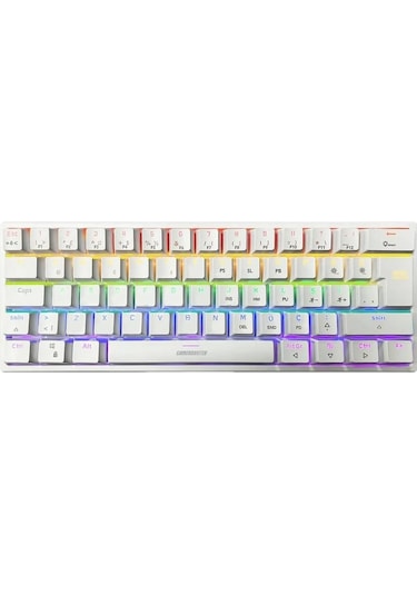 Gb-g11 Ghost Rainbow Beyaz Mekanik Gaming Klavye
