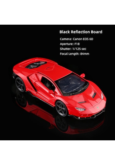 Puluz 20cm Fotoğraf Akrilik Yansıtıcı Ekran Masası Arka Plan Panosu Siyah