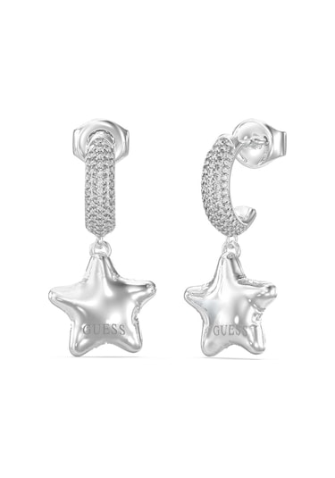 Guess Jgujube05548jwrhtu Yıldız Kadın Küpe Metalik