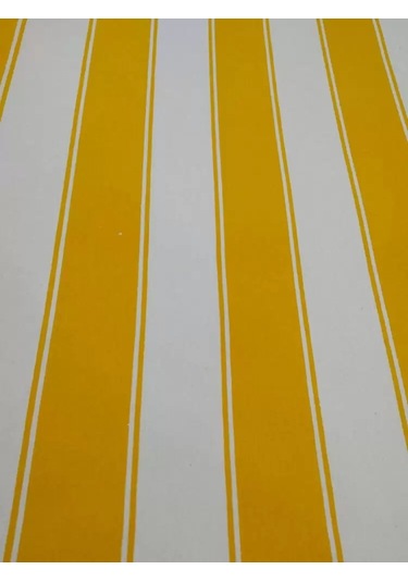 Gencer Home Balkon Perdesi Kuş Gözü Her Ölçü Seçenekli Sarı Beyaz Sarı - Beyaz