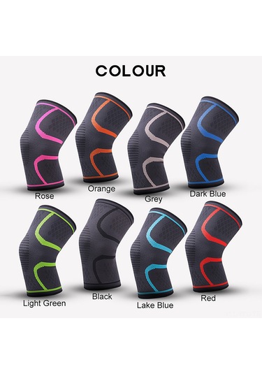 Yuntech01 Sporcu Dizlik Seti - 2'li Paket, Silikonlu Kaymayan, Nefes Alabilir, Konforlu, Kış Sporları İçin Çok Renkli