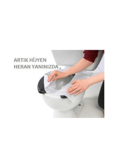 Klozet Kapak Örtüsü Klozet Hijyen Örtüsü 250 Adet