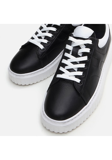 Hotiç Hakiki Deri Siyah Erkek Günlük Ayakkabı 02ayh296300a100 Siyah