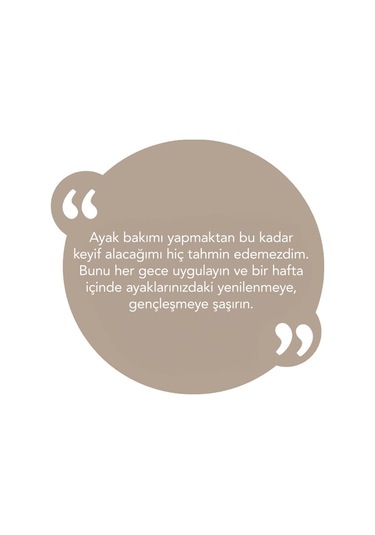 Intensive Treatment Foot Oil - Ayakları Yoğun Şekilde Besleyen Bakım Yağı - 100 Ml