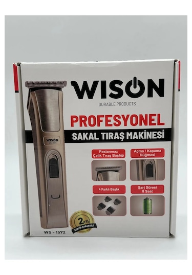 Wıson WS-1572 Profesyonel Sakal Tıraş Makinesi
