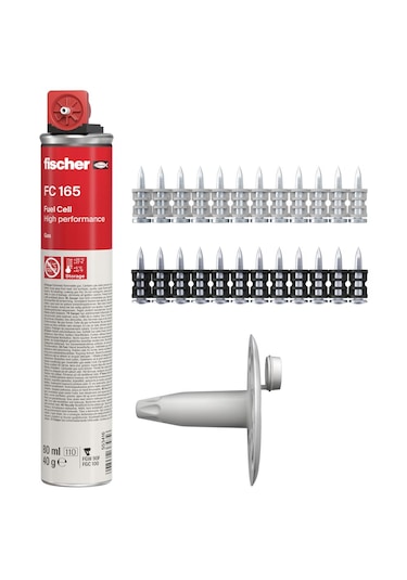 Fischer Standart Çivi Dfn 25 Np Ve Gaz Kartuşu