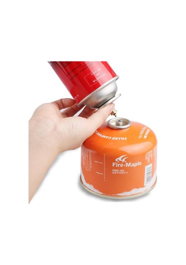 Açık Kamp Gaz Sobası Silindir Gaz Dolum Adaptörü Bakır