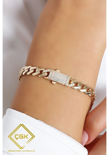 Çgk Kuyumculuk Gurmet 8 Ayar Altın Bileklik – Şık, Modern ve Zarif Tasarım  Bileklik